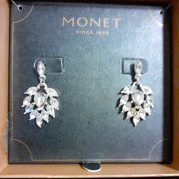 Crystal Teardrop Earings - Picture 1 of 3